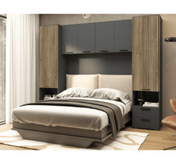 6 Door Manufactured Wood Wardrobe