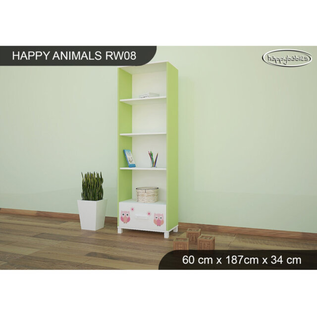 187cm H X 60cm W Cube Unit Kids Bookcase