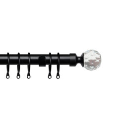 Aurelina 28mm Crystal Curtain Pole