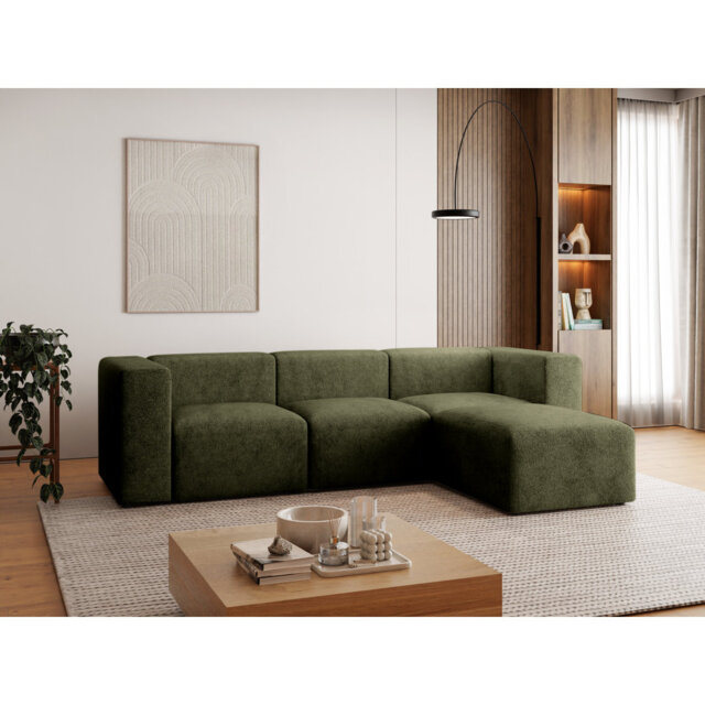 Adelfa 4 Seater Boucle Corner Sofa