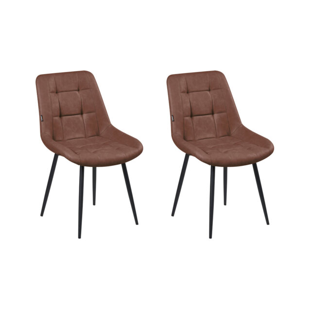 Melrose 47cm H Upholstered Upholstered Back Side Chair