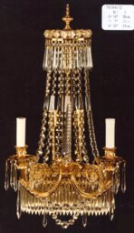 Delrio 6 - Light Candle Style Chandelier