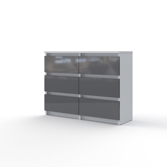 Ennen 106cm W 6 - Drawer Chest of Drawers