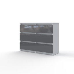 Ennen 106cm W 6 - Drawer Chest of Drawers