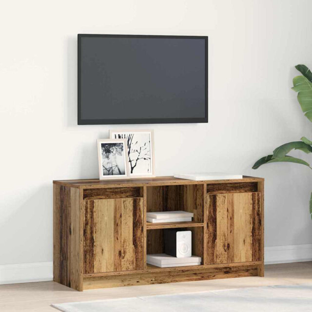 TV Cabinet 100 X 34 X 50 Cm Engineered Wood