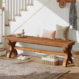 Solid Wood Bench