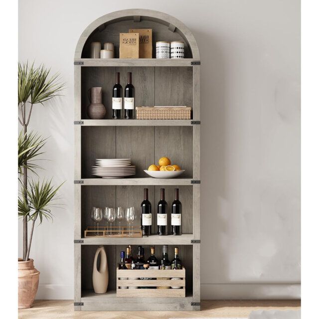 182.1cm H x 76.2cm W Bookcase