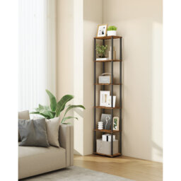 38cm W Steel Etagere Bookcase