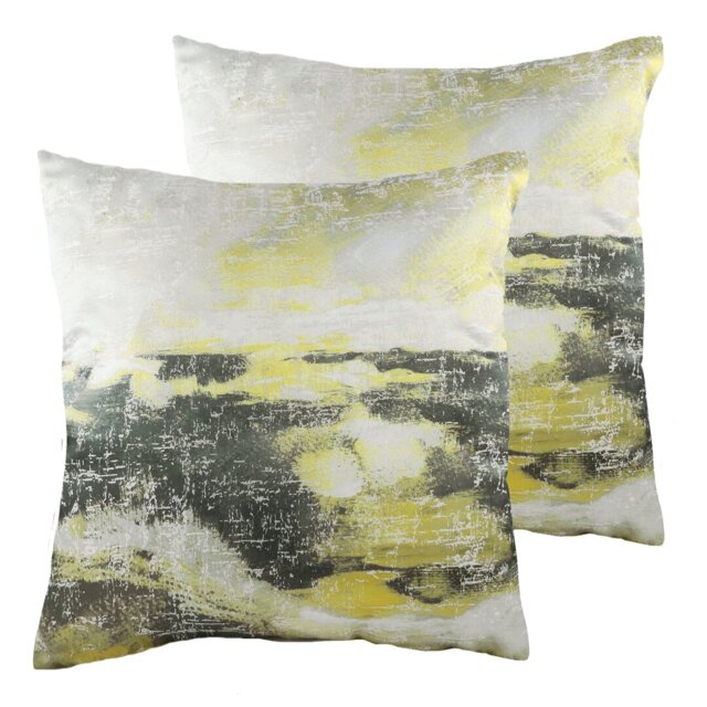 Abstract Square Throw Cushion