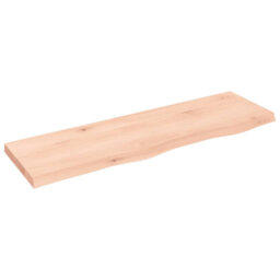 Abisoye 100cm Solid Wood Bathroom Vanity Top