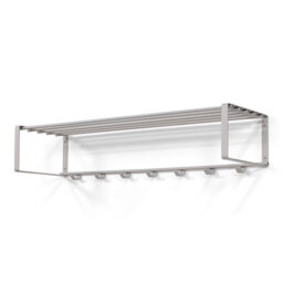Rex Steel Wall 7 - Hook Wall Mounted Coat Rack