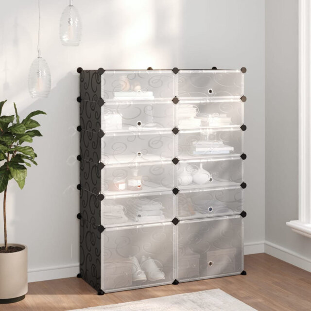 12 Pair Shoe Rack