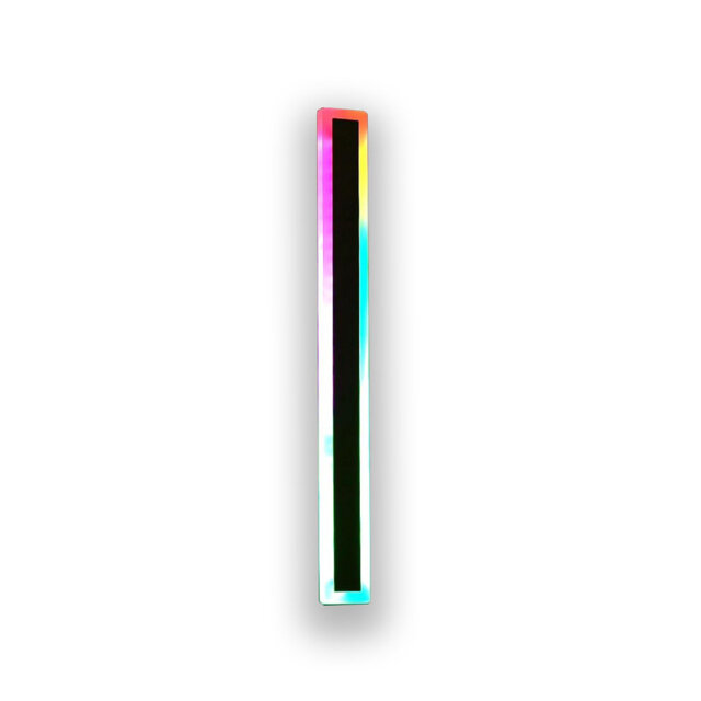 Ener-J Outdoor LED Wall Light RGB Colour Changing Matte Black Garden Modern Sconce