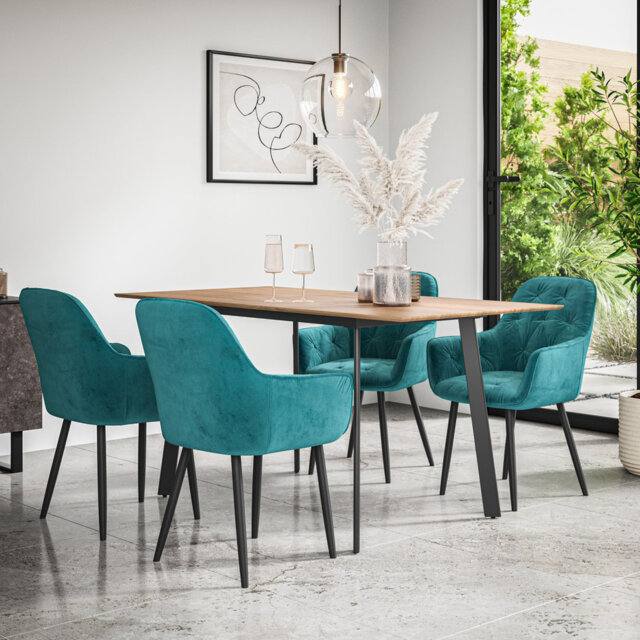 Ahlayna 6 - Person Dining Set