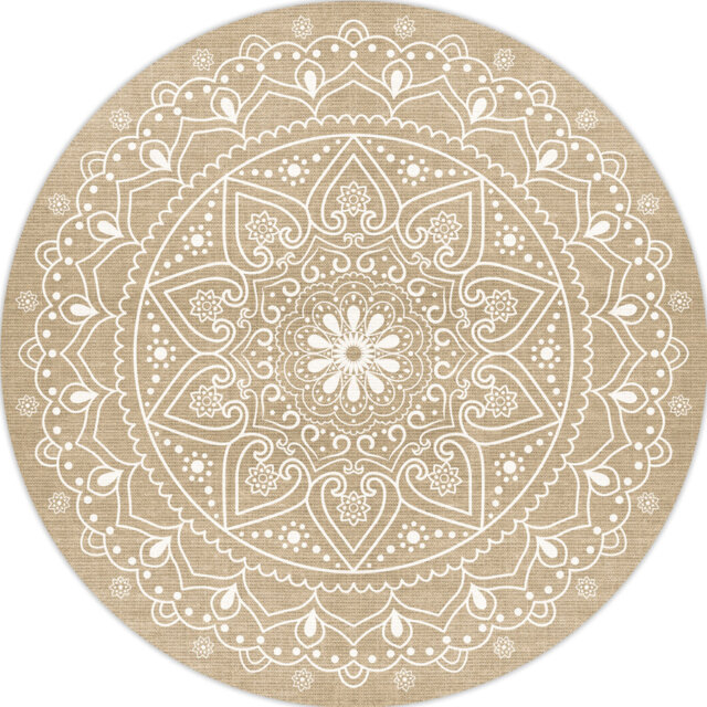 Nevaeh 2.8mm Vinyl, Phthalate Free With Exclusive Printed Designs. Area Rug
