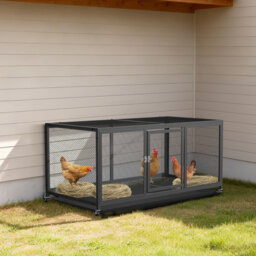 Chicken Coop Cage With Waterproof Cover