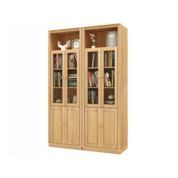 Delbis 223cm H x 148cm W Bookcase