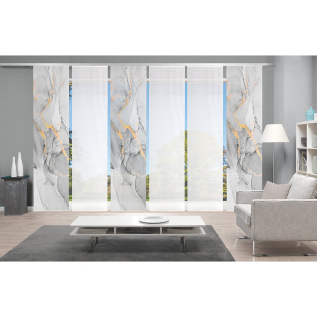 Peluso Semi Sheer Curtain Panel Pair