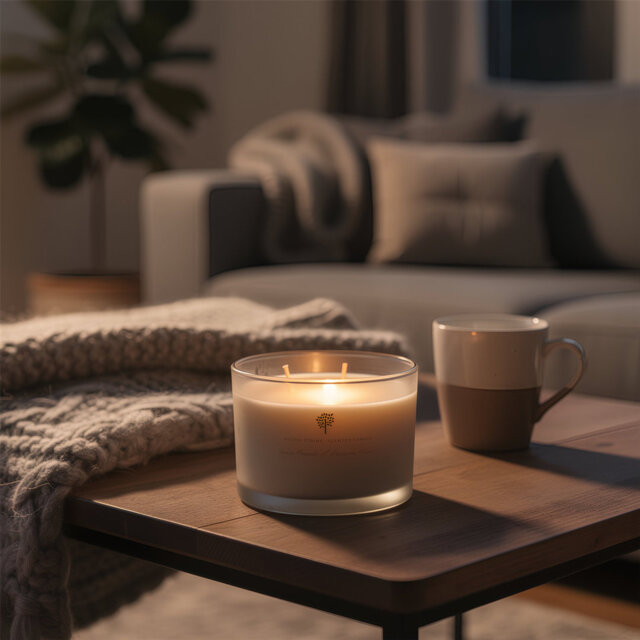 Nicola Spring - Soy Wax Scented Candle - 350g - Green Pomelo & Passion Fruit