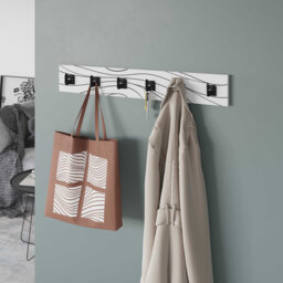 Cylena 6 - Hook Wall Mounted Coat Rack