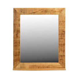 Kym Wood Flat Wall Mirror
