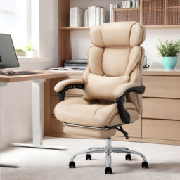 Office Chair Reclining Chair Ergonomic High Back Design Executive Computer Desk Chair with Footrest