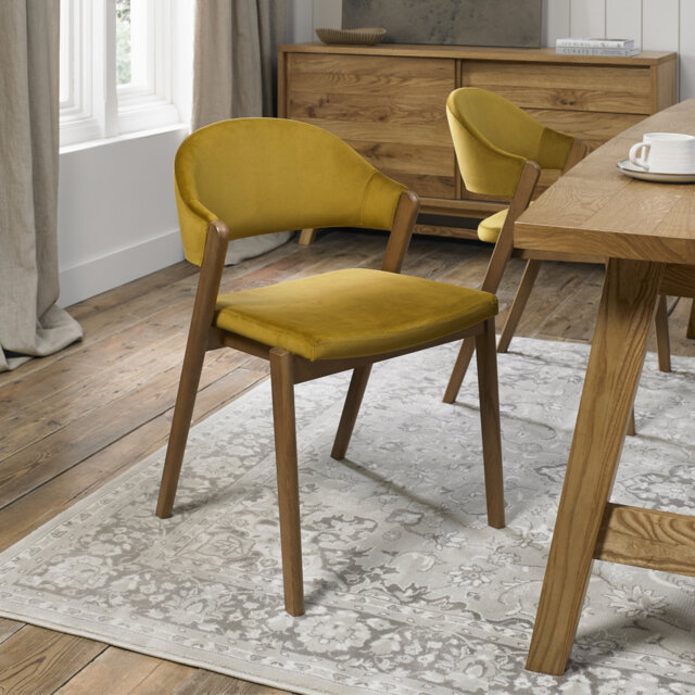 Anayalee 49cm H Polyester Blend Upholstered Upholstered Back Side Chair