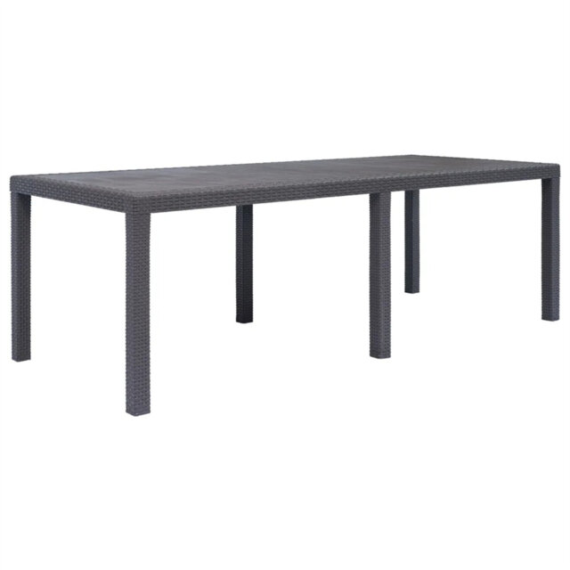Rectangular Outdoor Dining Table , 220cm cm W 90cm cm D