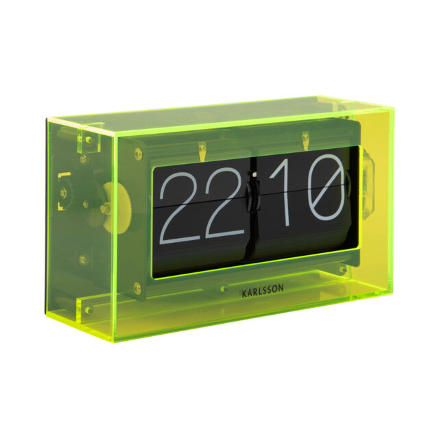 Acrylic Mechanical Tabletop Clock