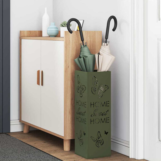 Umbrella Stand 15.5 X 15.5 X 49 Cm Steel