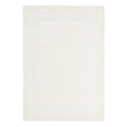 Larentius Solid Colour Hand Woven Hand Tufted Cream Area Rug