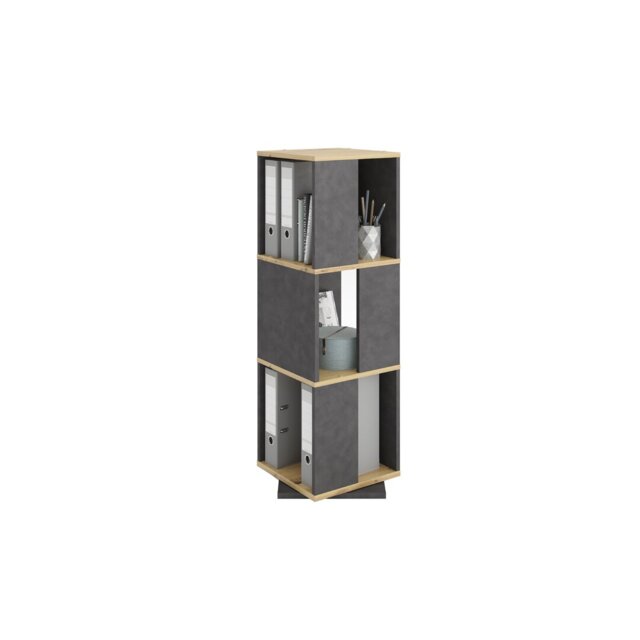 Fin Melamine Resin Coated Chipboard Cube Bookcase