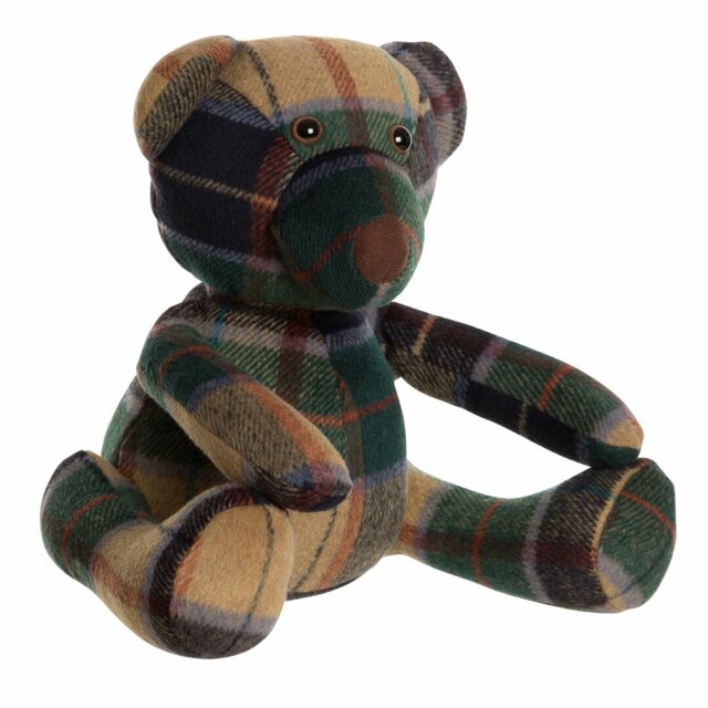 Anthracite Ridge Bear Polyester/Acrylic Mix Door Stop