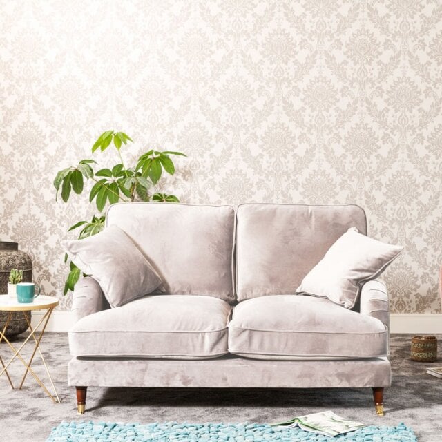 Fabiola 2 Seater Velvet Loveseat