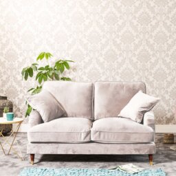 Fabiola 2 Seater Velvet Loveseat
