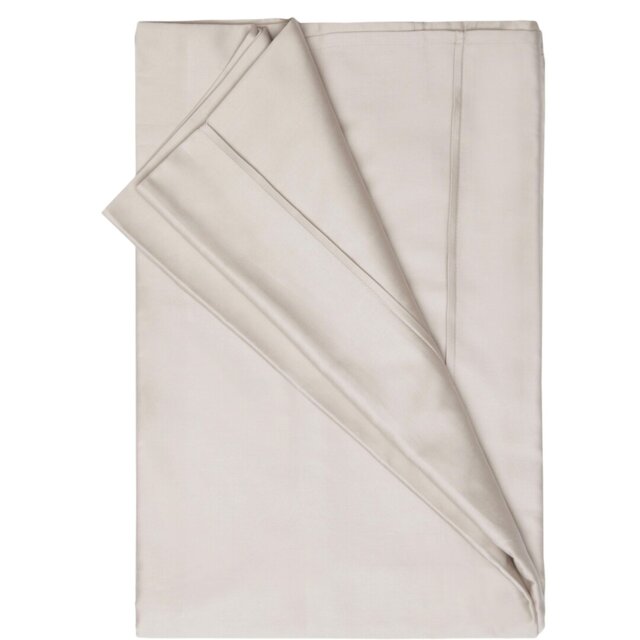 Plain Dye 200 TC Egyptian-Quality Cotton Percale Flat Sheet