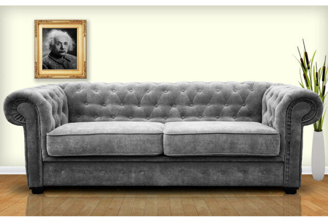 Dunfries Allegra 2 Seater Upholstered Chesterfield Sofa