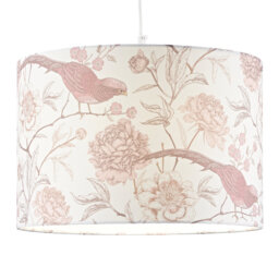 20cm H Cotton Drum Lamp Shade ( Screw On )