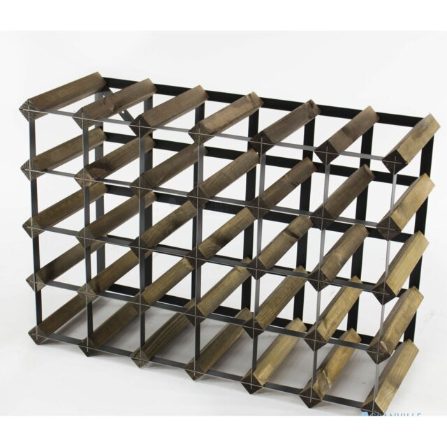 Felica 30 Bottle Floor Wine Bottle Rack