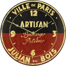 Artisan Boulanger Wall Clock - 36cm