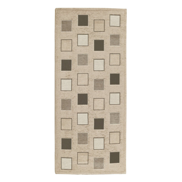 Cascata Hooked Light Brown Rug