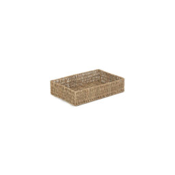Forbestown Wicker Seagrass Storage Tray Basket 