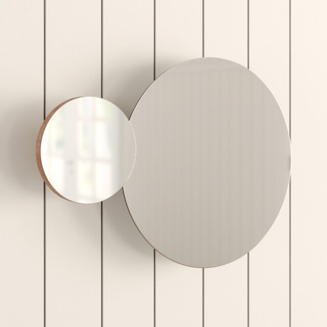 Mendocino Round Magnifying Wall Mounted Bathroom / Vanity Mirror