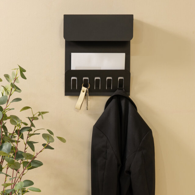 KEEPER Steel Wall 5 - Hook Coat Rack