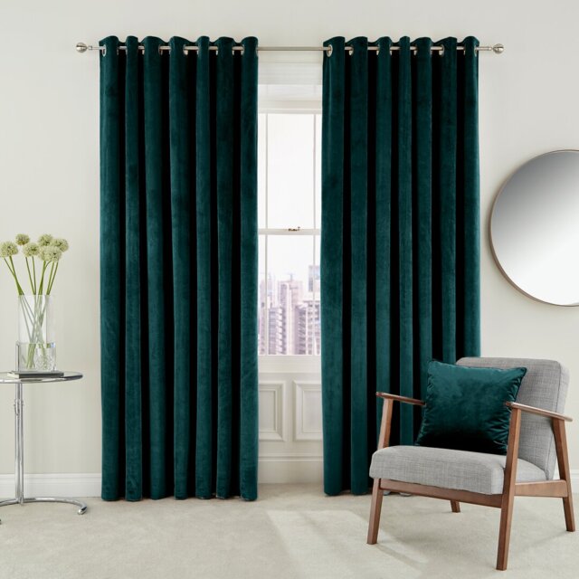 Escala Eyelet Room Darkening Curtains