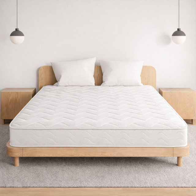 Bibeau SereneSleep 3ft Single Memory Foam Open Coil Mattress