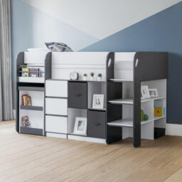 Fia 90 X 190cm Mid Sleepers with Storage Included