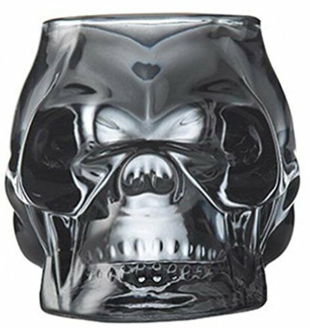 Skull Votive Clear Glassskull Votive Candle Holder Glass Candle Holder Tea Light