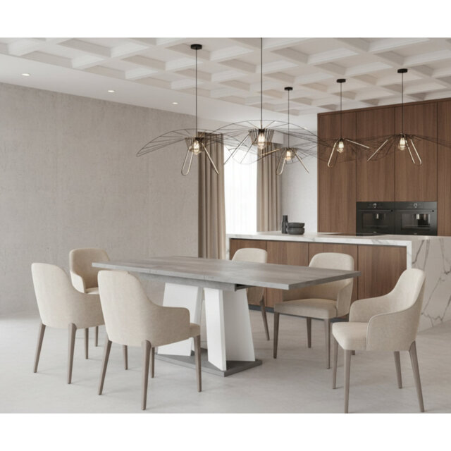 Extendable Dining Table Alekzander
