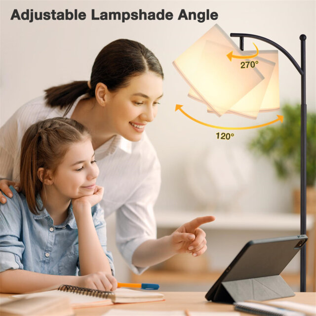 Swing Arm Floor Lamp